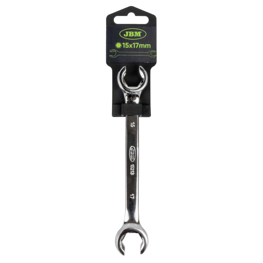 CHIAVE PER DADO CONICO 15X17 MM - CON RIVESTIMENTO A SPECCHIO | 15213