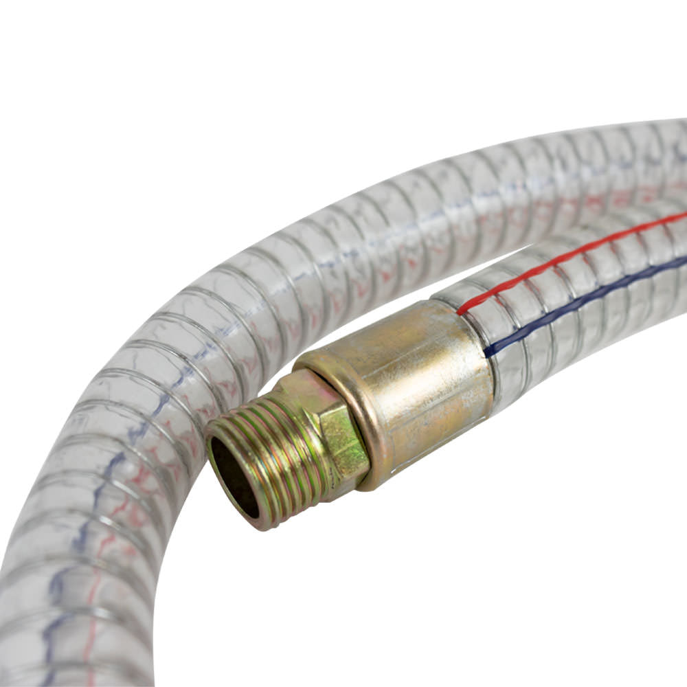 TUBO FLESSIBILE CON RUBINETTO CURVO PER RIF. 53873/53874 | 15305