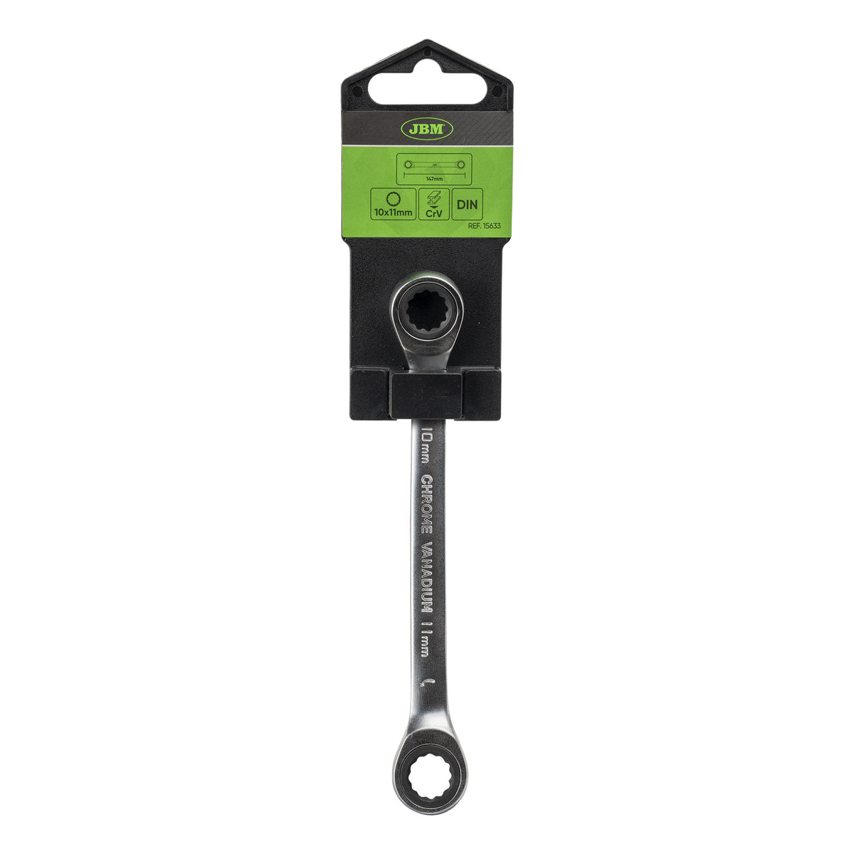 CHIAVE CON RATCHET 10X11MM | 15633