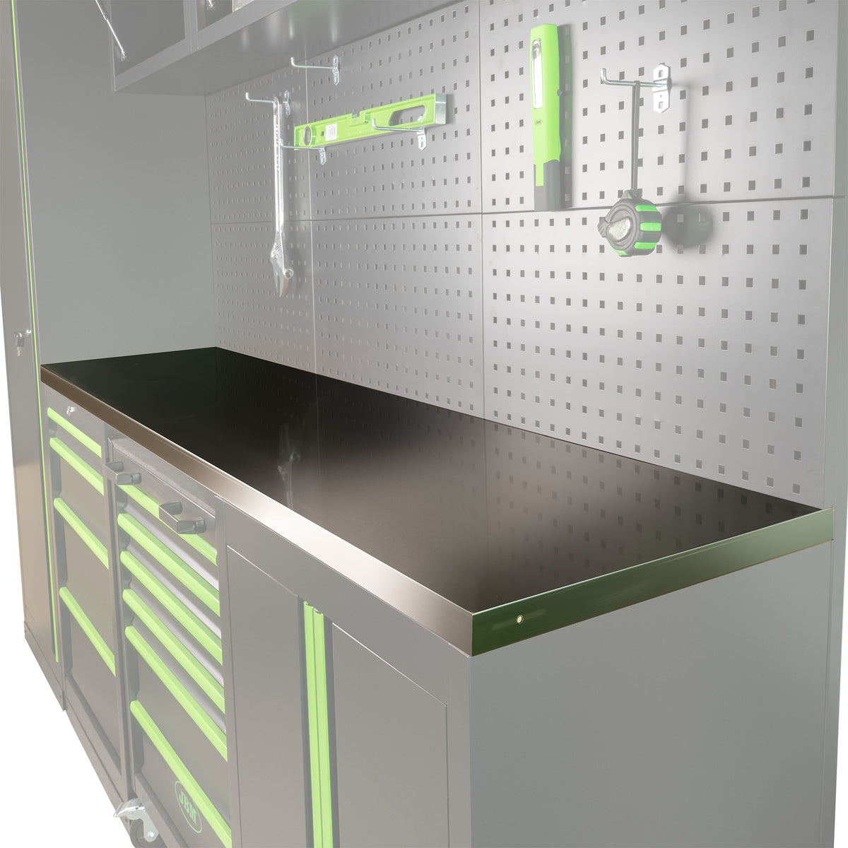 TAVOLA IN ACCIAIO INOX 2040X500MM (RIF.54327) | 16600