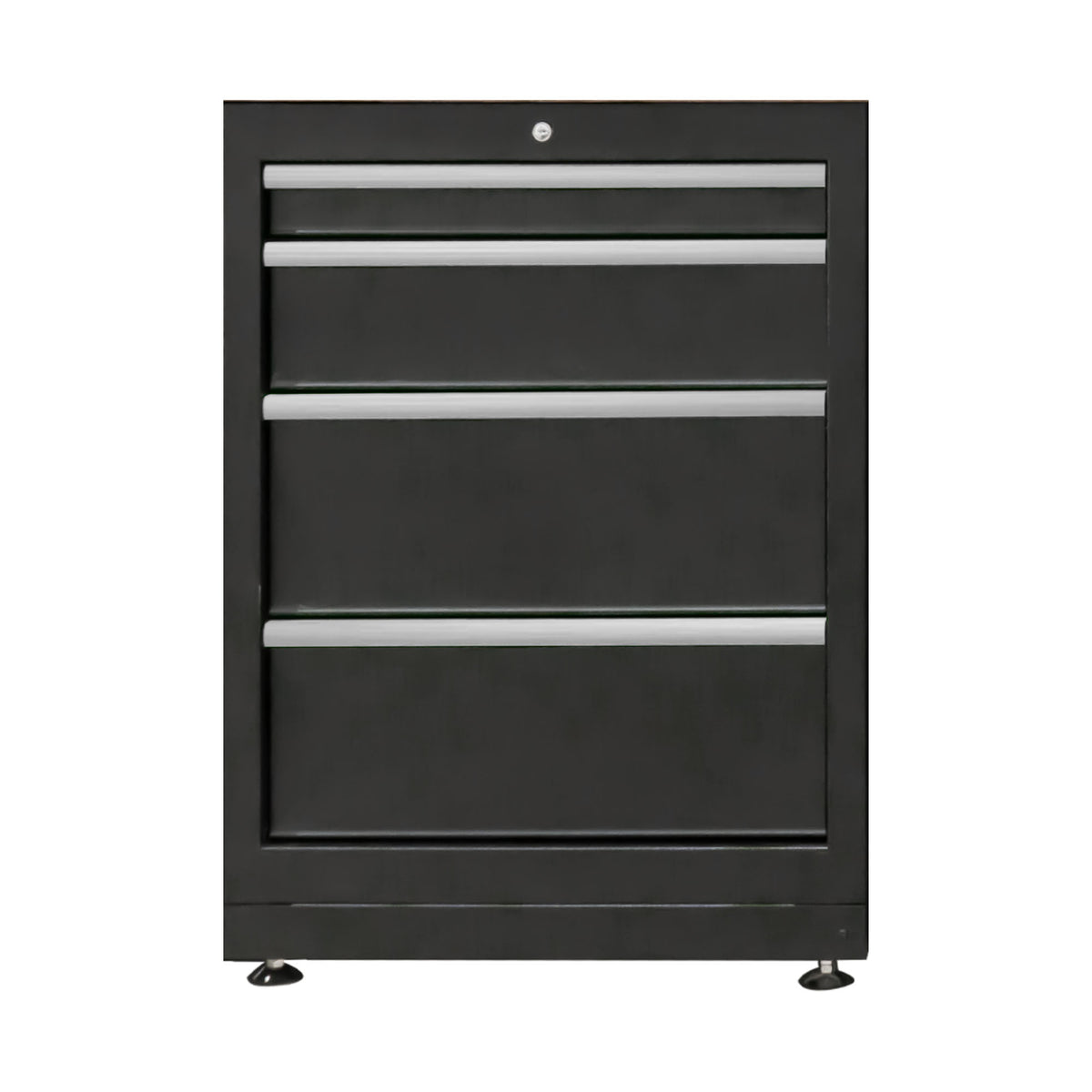 ARMADIO CON 4 CASSETTI - ARGENTO | 16627S