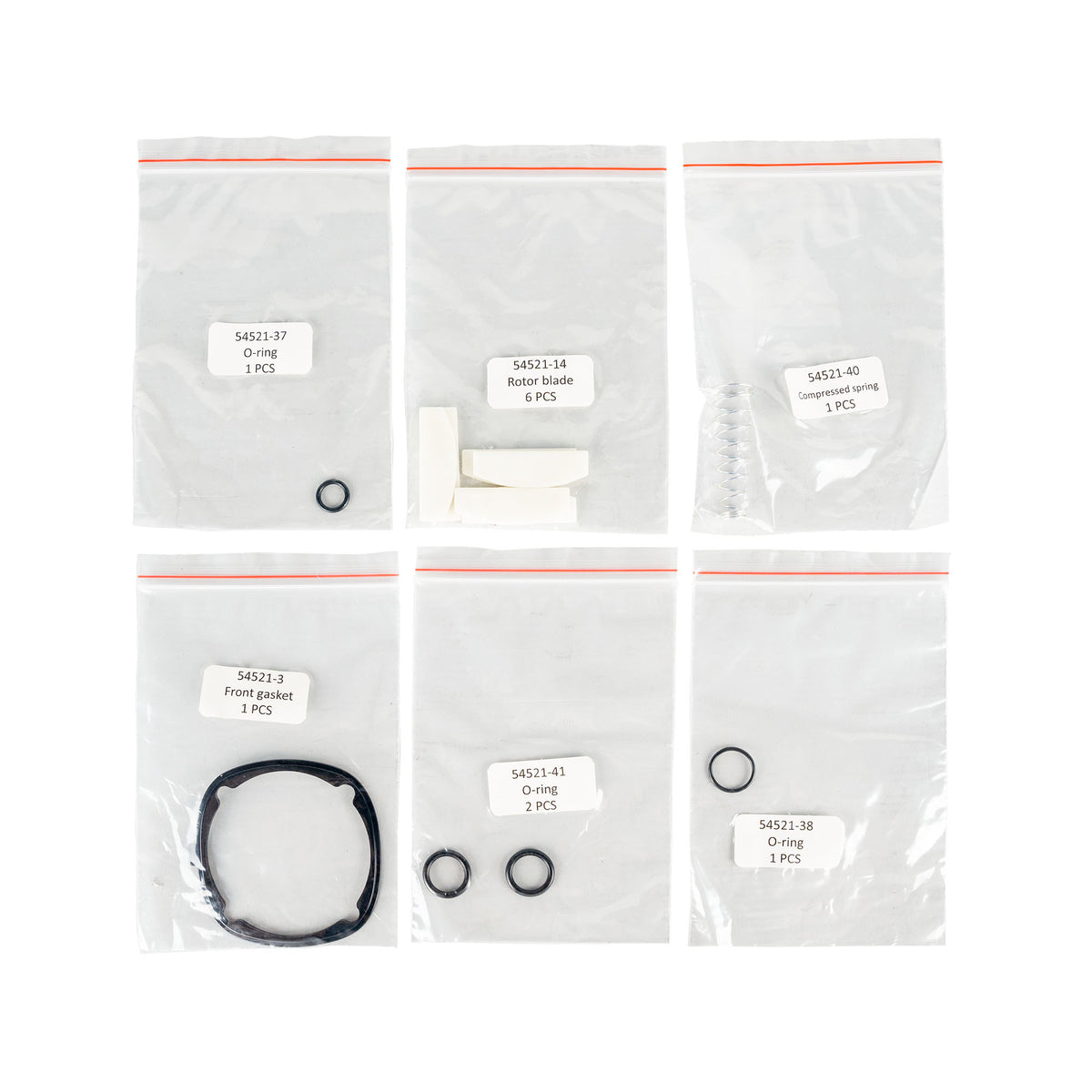 KIT DI RIPARAZIONE PER UTENSILI PNEUMATICI - 54521 | 16747