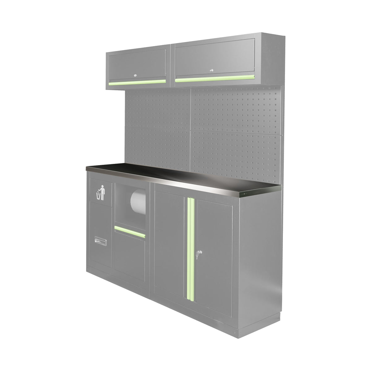 TAVOLA IN ACCIAIO INOX 1360X500X38MM (REF.16627/16628/16500) | 17747