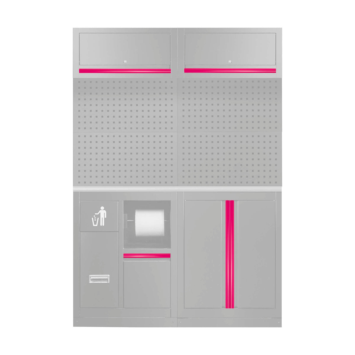 SET DI MANIGLIE PER SERIE 527 - ROSA | 17860