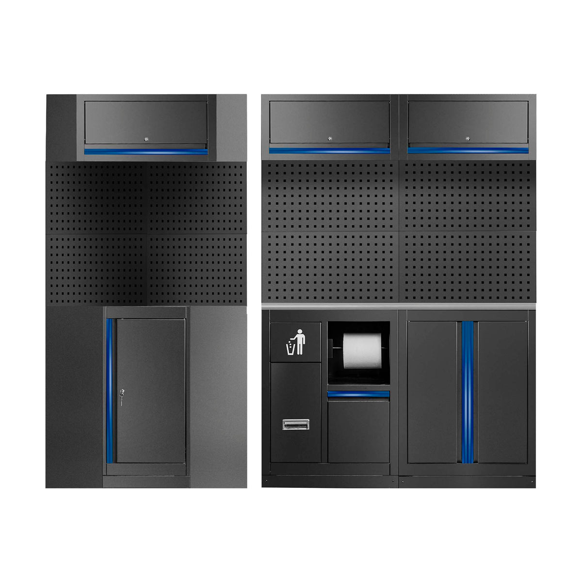 SET DI MANIGLIE PER SERIE 518 - BLU | 18012