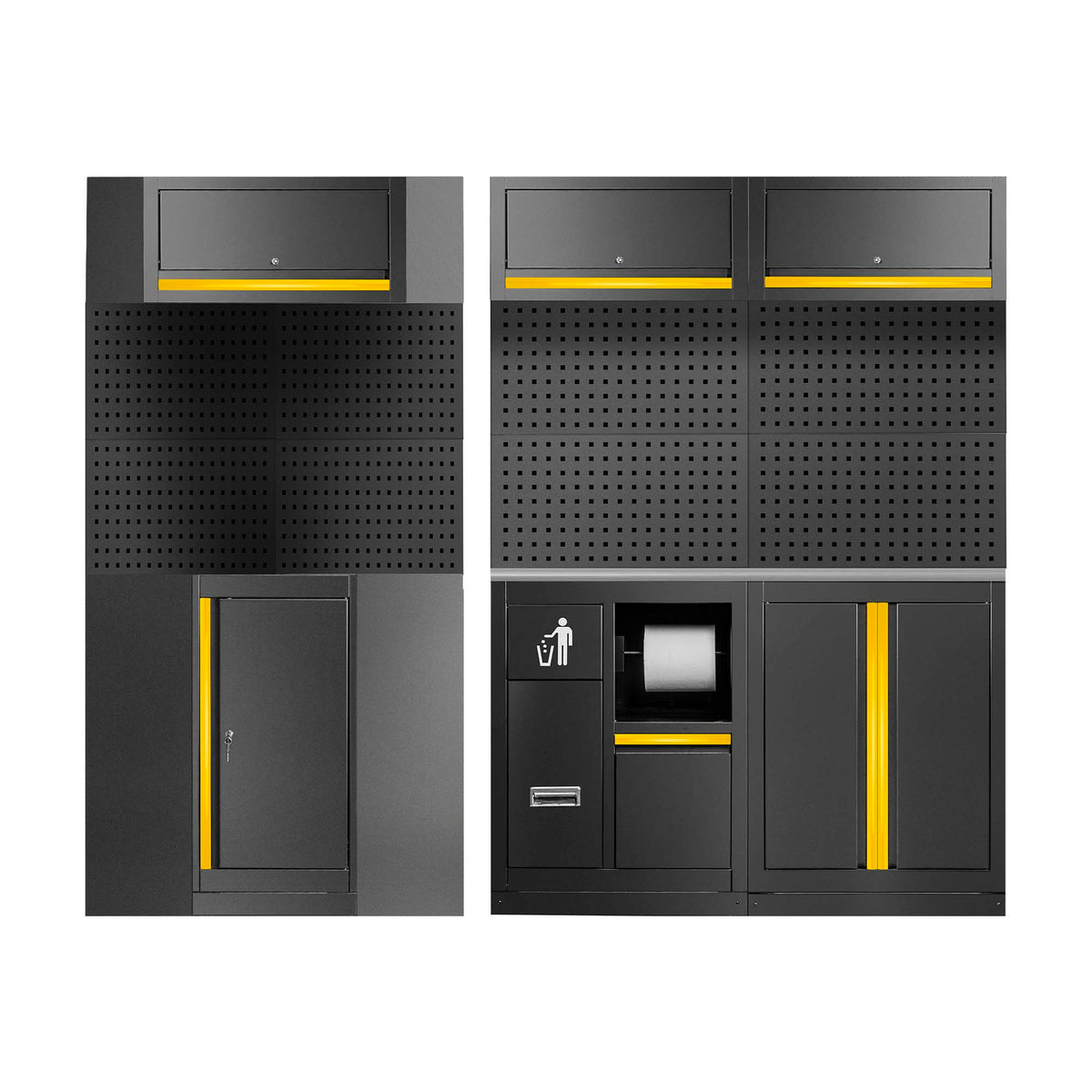 SET DI MANIGLIE PER SERIE 518 - GIALLO | 18013