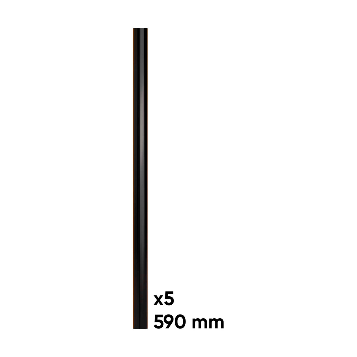 SET DI MANIGLIE PER SERIE 526 - NERO | 18019