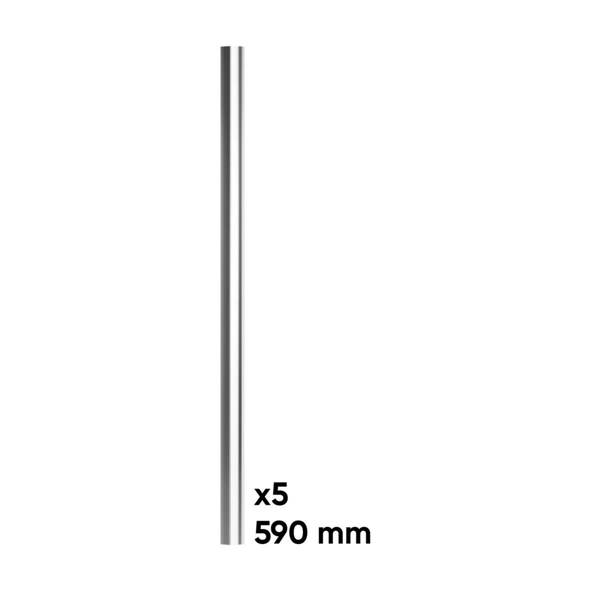 SET DI MANIGLIE PER SERIE 526 - ARGENTO | 18020