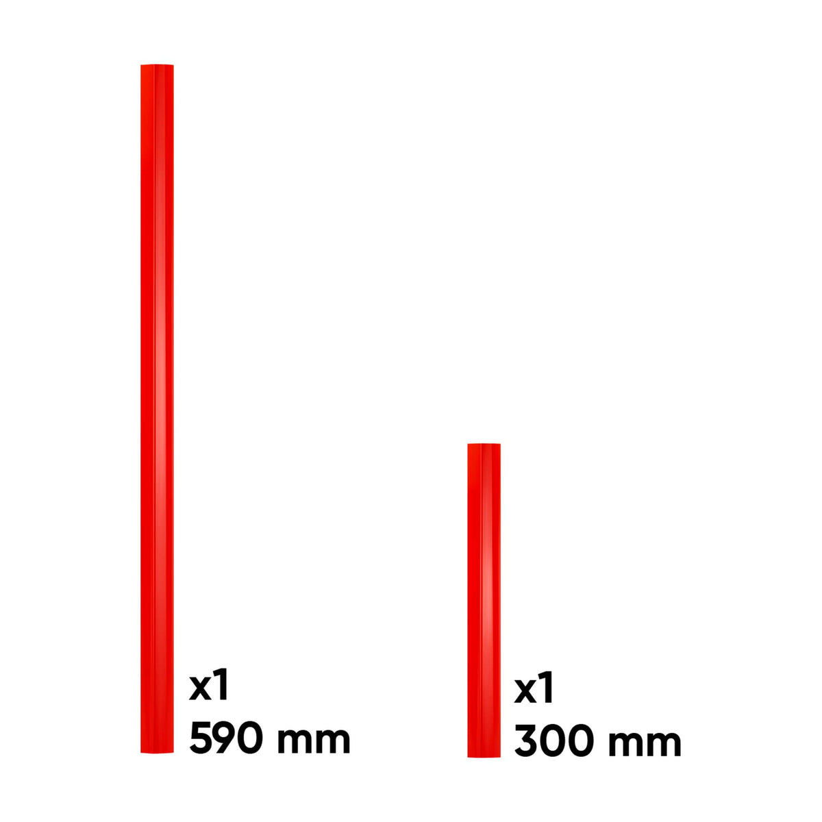SET DI MANIGLIE PER SERIE 524 - ROSSO | 18029