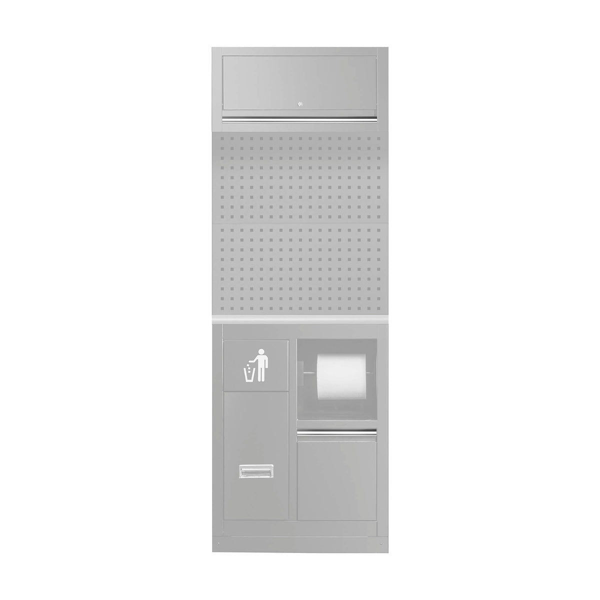 SET DI MANIGLIE PER SERIE 524 - ARGENTO | 18036