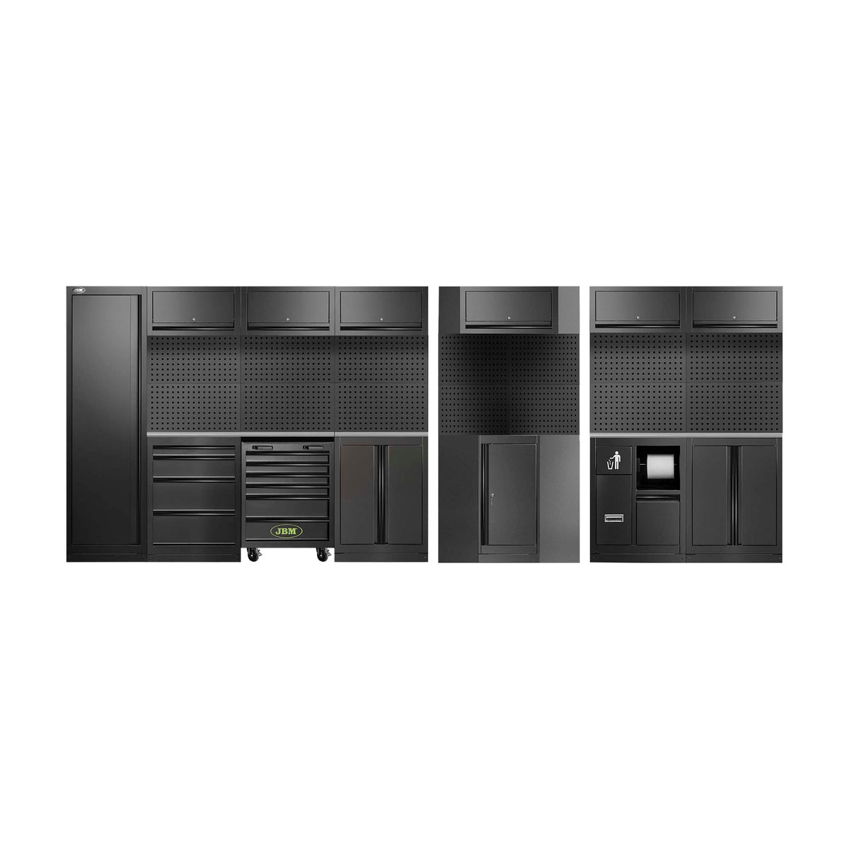 SET DI MANIGLIE PER SERIE565 - NERO | 18043