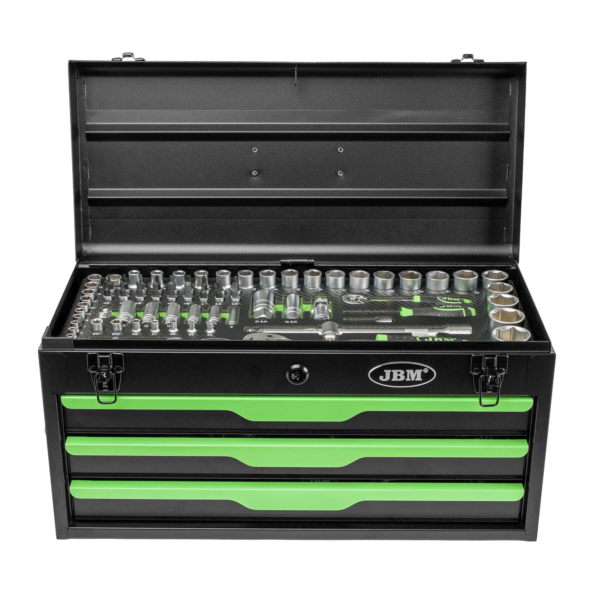 CASSETTA IN METALLO CON UTENSILI 143 PEZZI SATINATI | 54261 [BLACK WEEK]