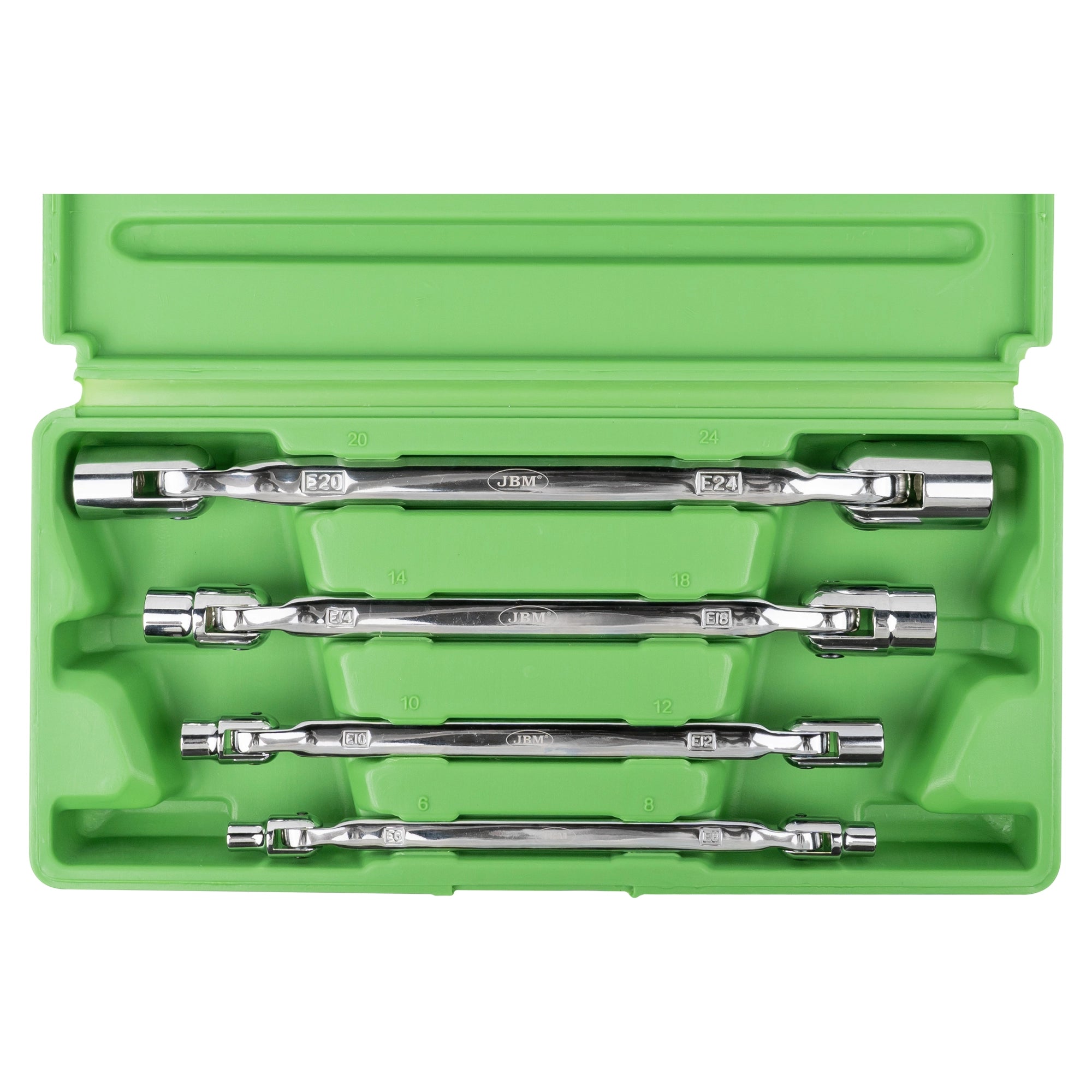 50622 SET DI 4 CHIAVI A BUSSOLA SNODATE IMPRONTA TORX