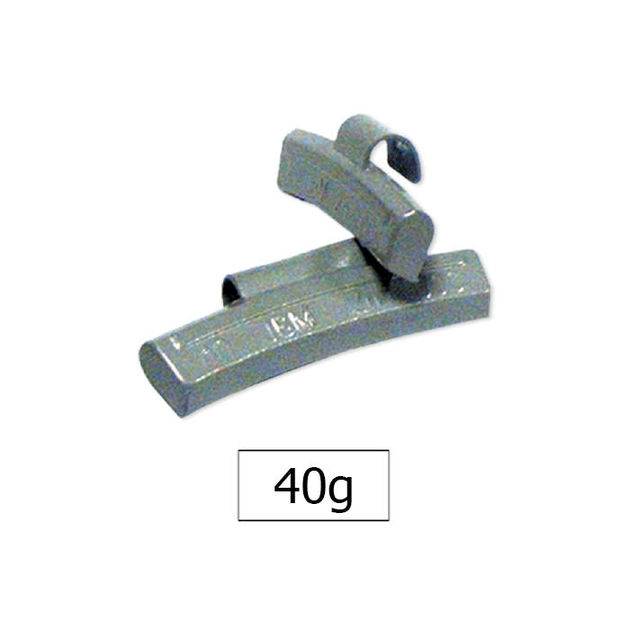 CONTRAPPESO GRAFFA IN ZINCO 50G CERCHIO IN LEGA | 51604
