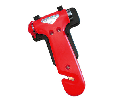 MARTELLETTO ROMPIVETRO CON BASE DI SUPPORTO E TAGLIACINTURE | 52259