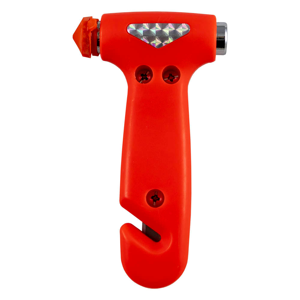 MARTELLETTO ROMPIVETRO CON BASE DI SUPPORTO E TAGLIACINTURE | 52259