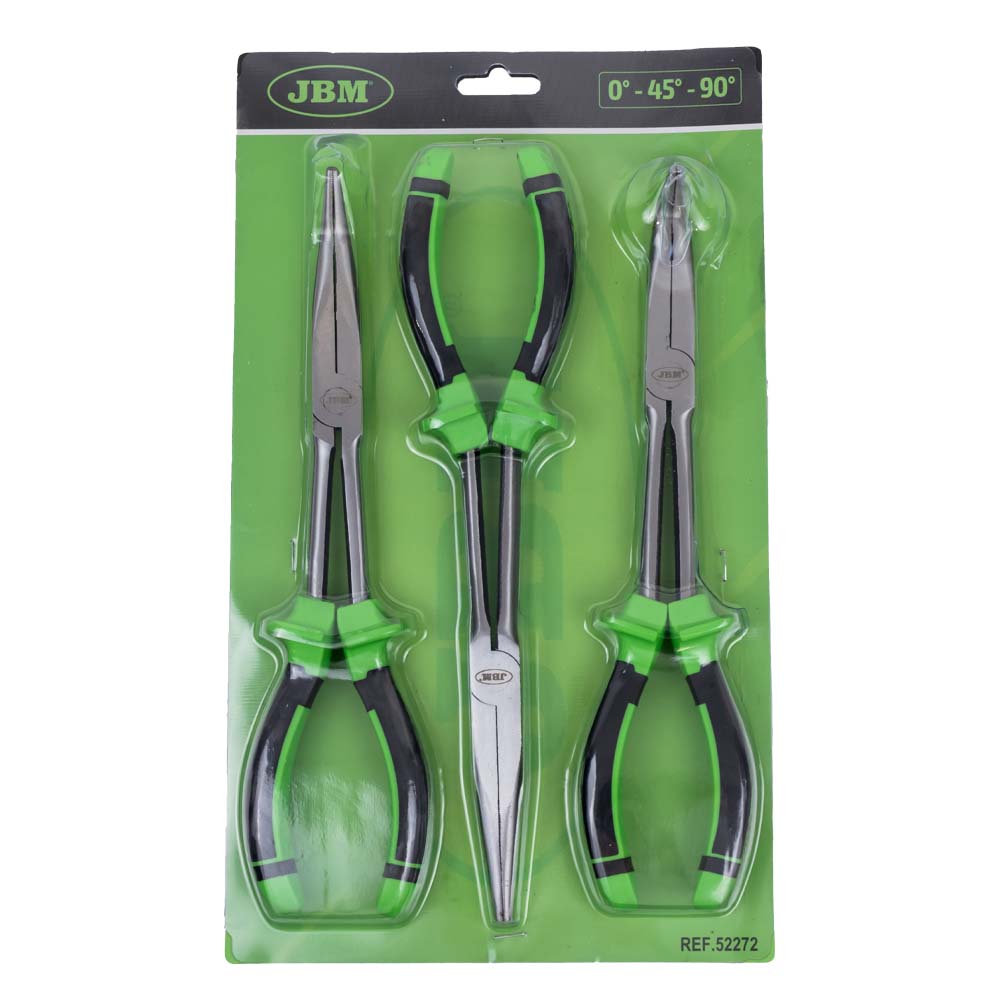 52272 SET PINZE PUNTA DA 0°, 45°, 90°