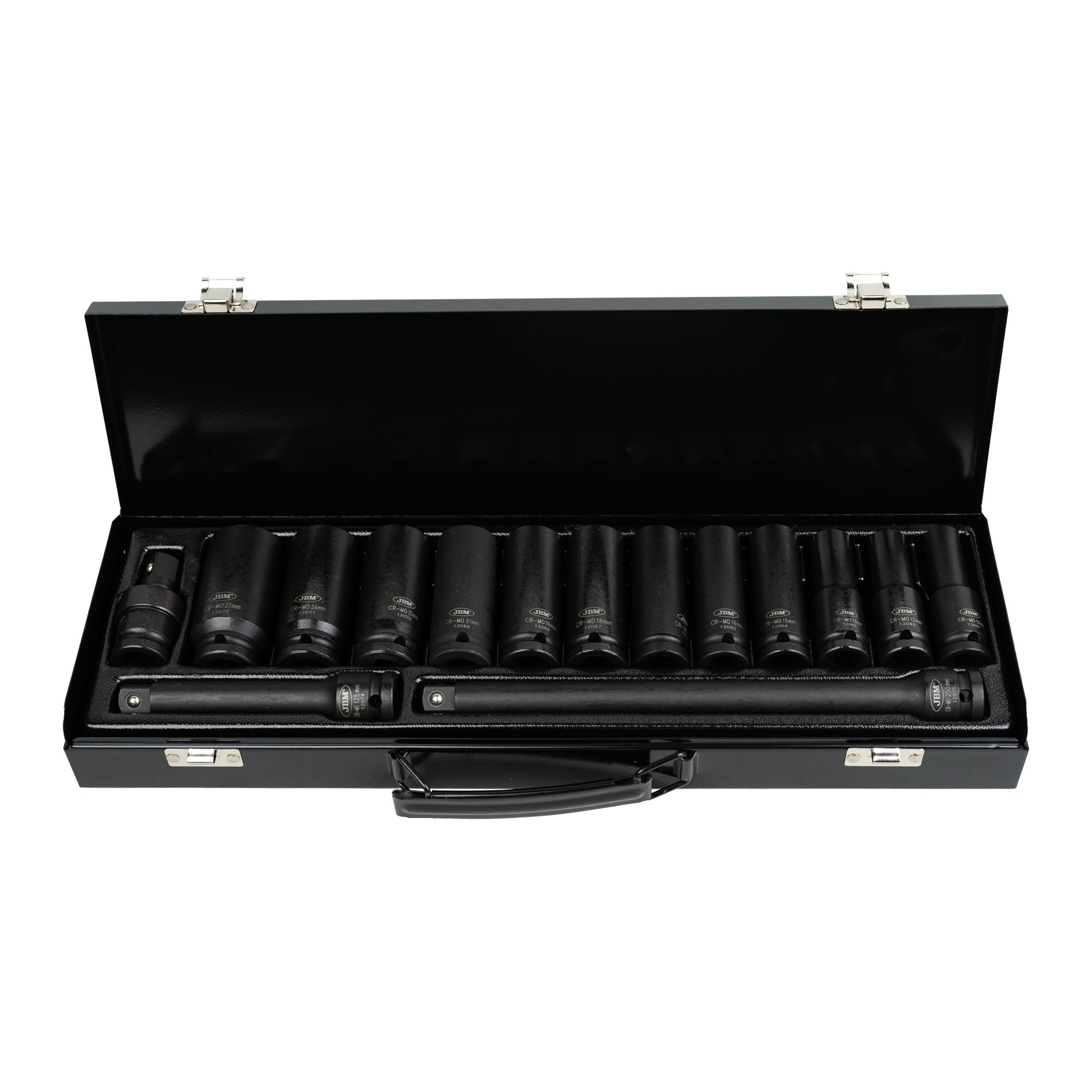 52346 SET DI 12 BUSSOLE PNEUMATICHE LUNGHE DA 1/2” ESAGONALI