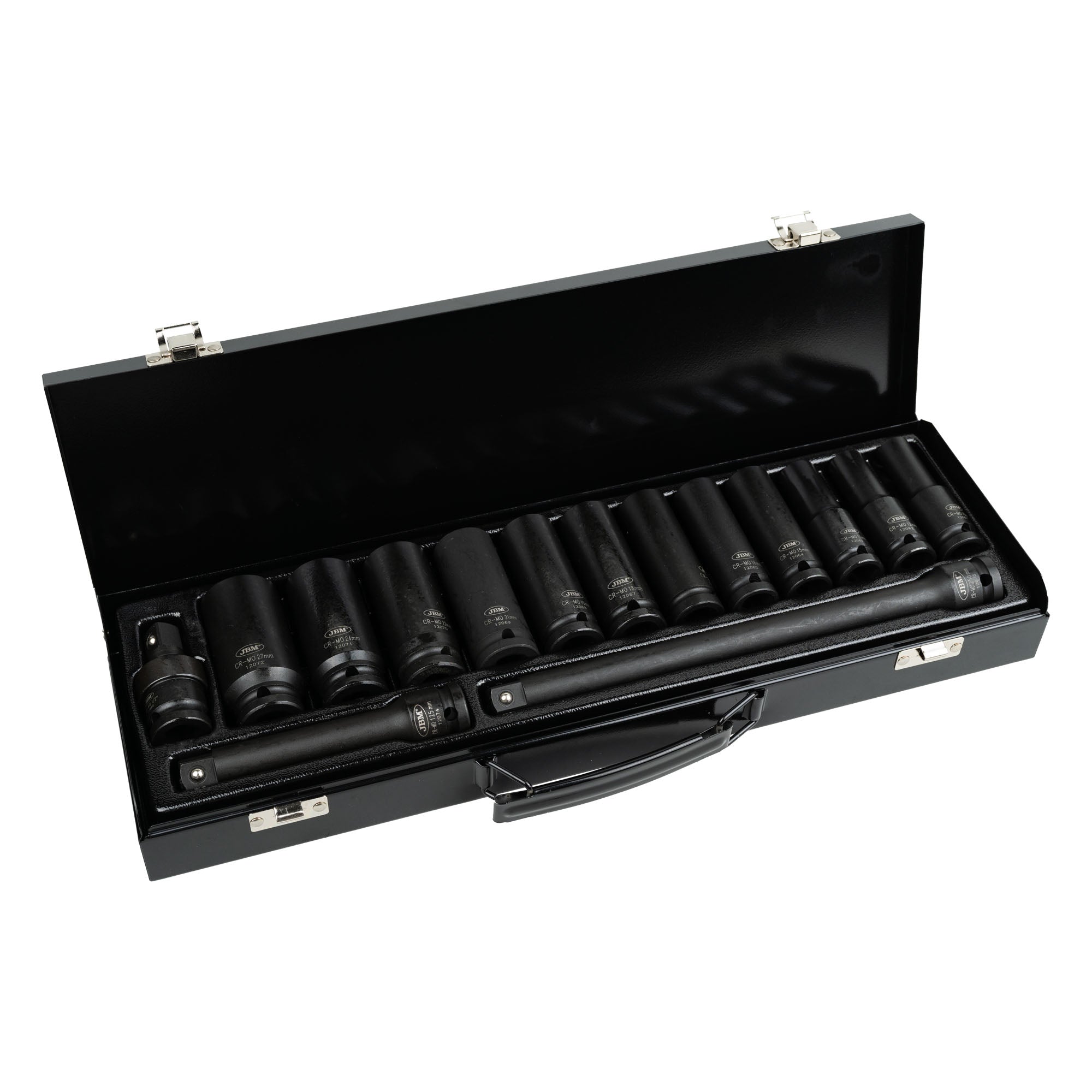 52346 SET DI 12 BUSSOLE PNEUMATICHE LUNGHE DA 1/2” ESAGONALI