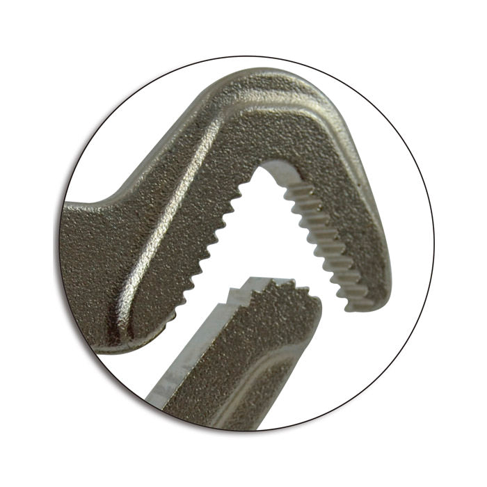 PINZA A SCATTO BECCO CURVO - DENTATO | 52387