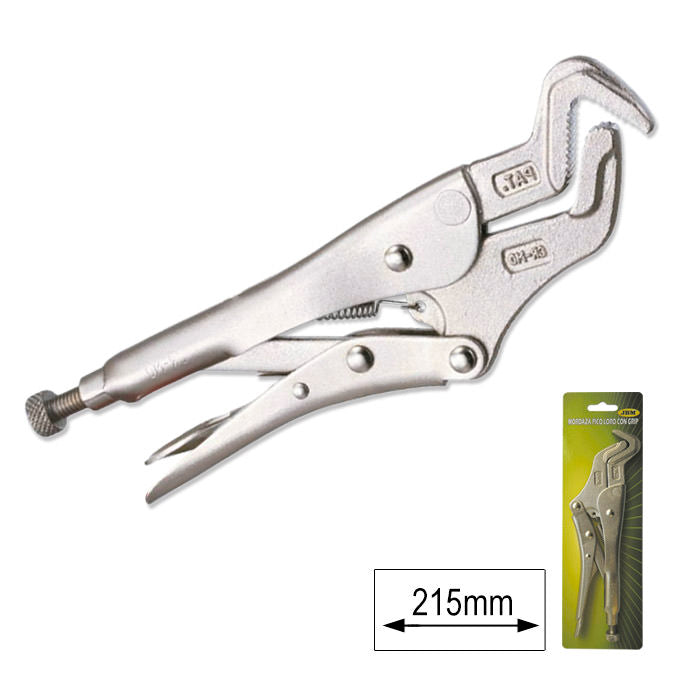 PINZA A SCATTO BECCO CURVO - DENTATO | 52387