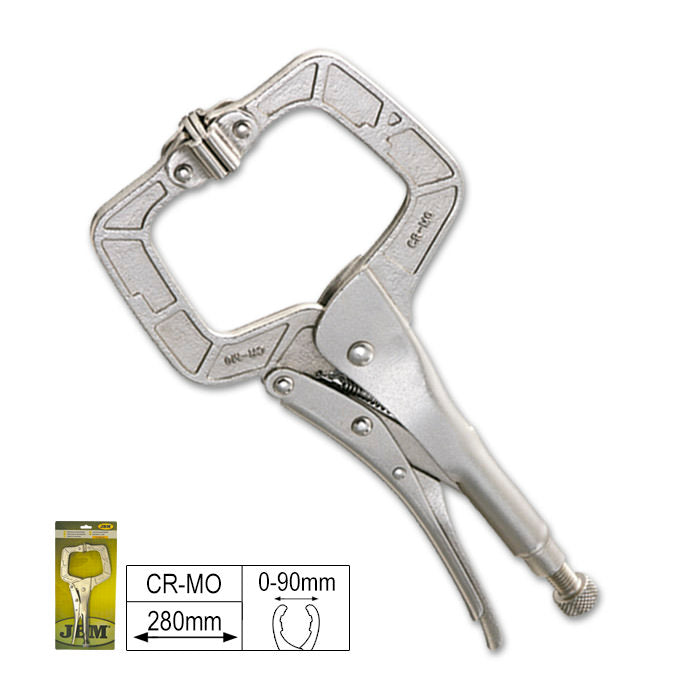 PINZA A SCATTO PER SALDATURA PRESA PIANA | 52503