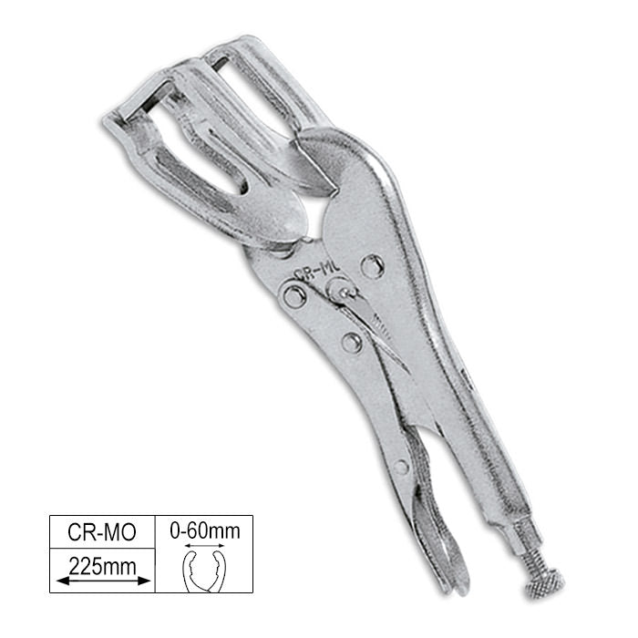 PINZA A SCATTO DOPPIA PRESA 9" | 52504