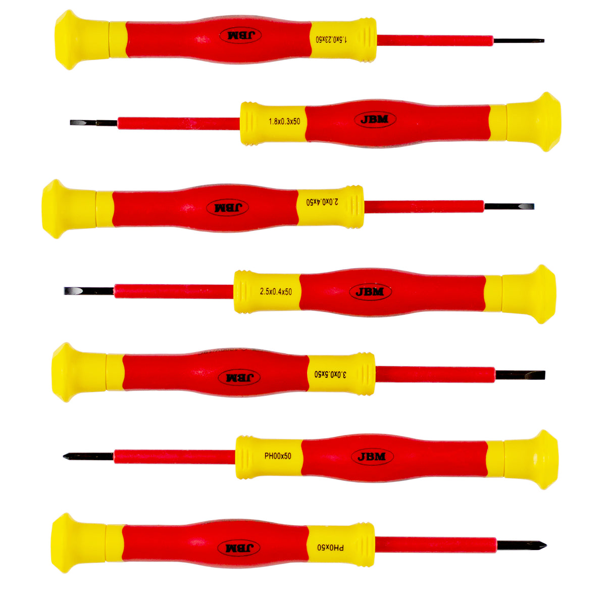 SET DI 7 CACCIAVITI ISOLATI 1.000V | 52519