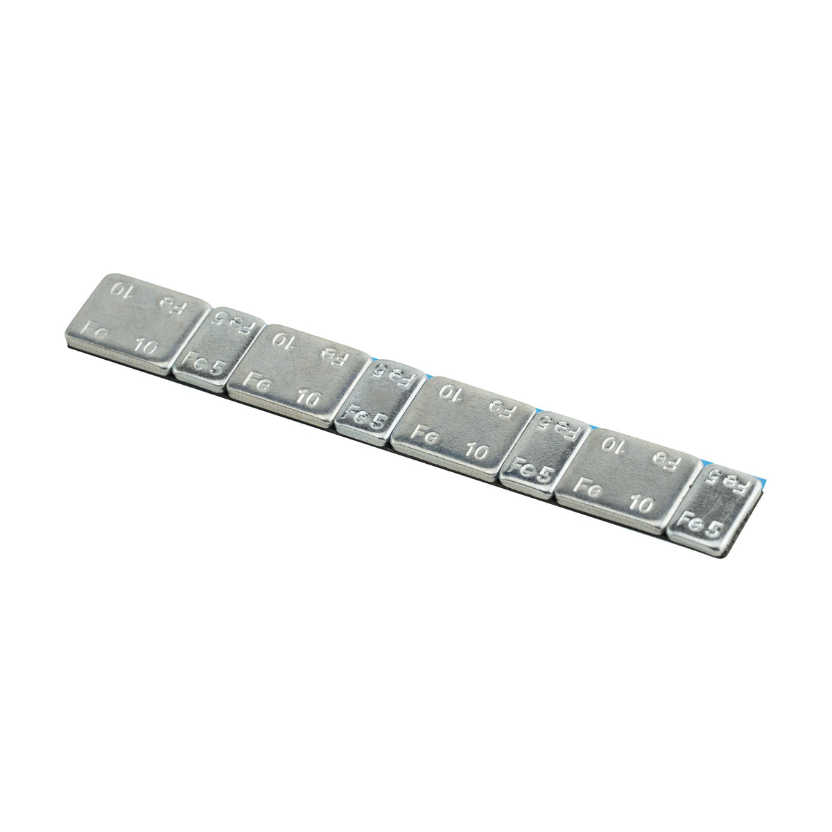 CONTRAPPESO ADESIVO IN FERRO, IN BARRETTE 60GR (4X10GR., 4X5GR.) | 52666