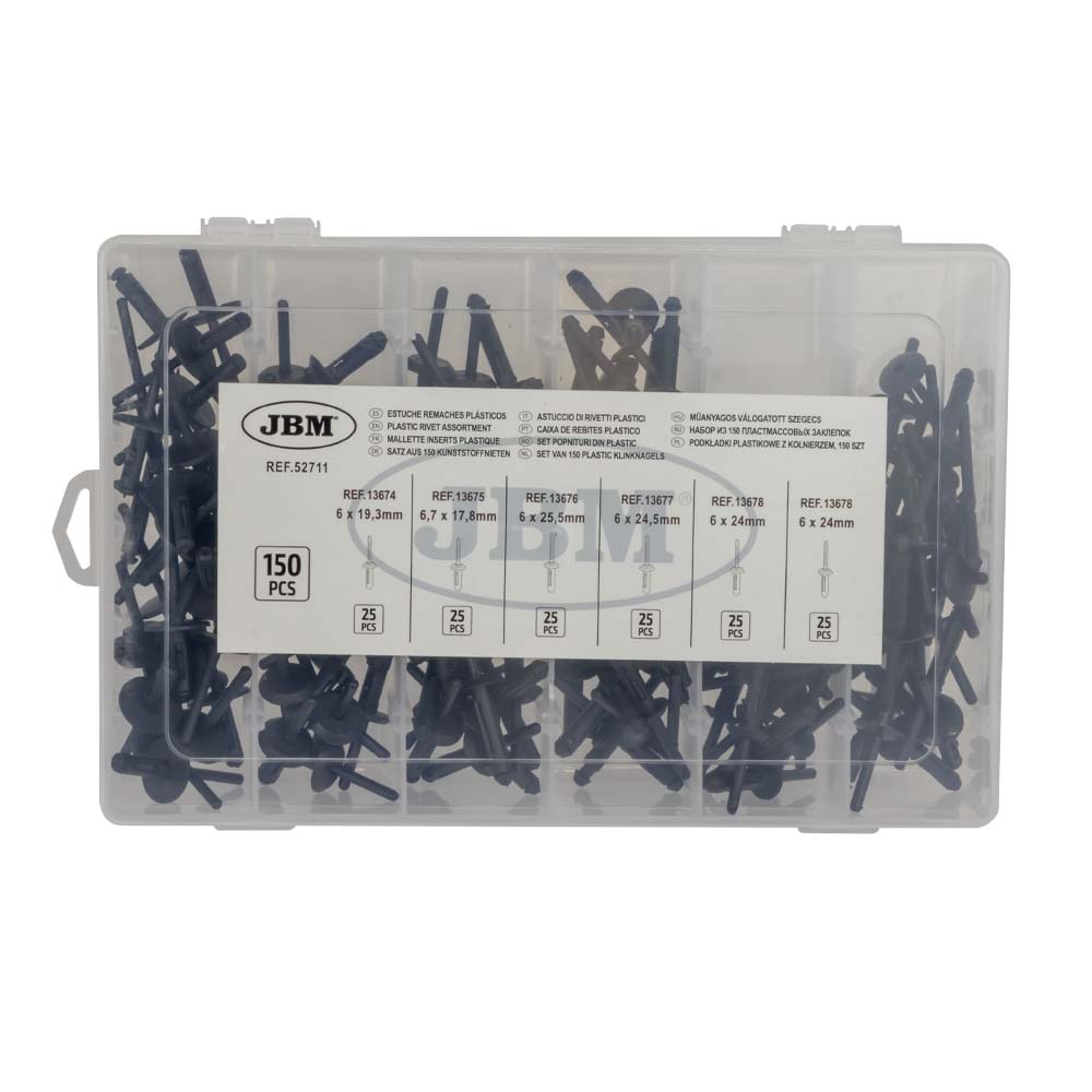 ASTUCCIO DI RIVETTI PLASTICI | 52711