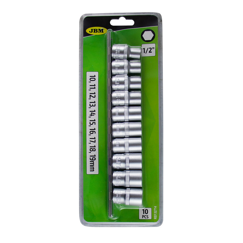 52714 SET DI INSERTI 1/2" ESAGONALI