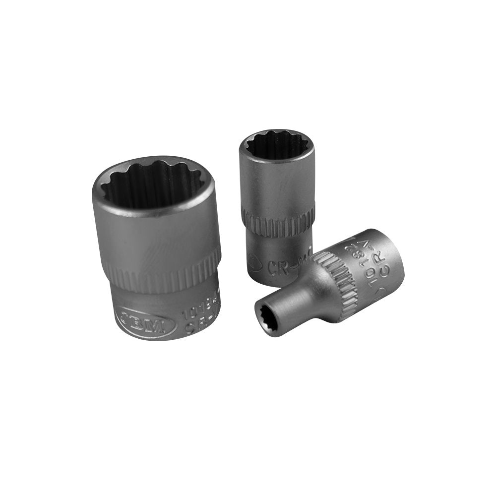 SET DI 13 BUSSOLE A 12 CANTI 1/4" | 52717
