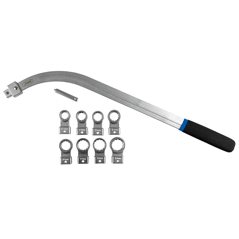 KIT DI CHIAVI CURVE PER ESTRAZIONE DELLA CINGHIA TESTA INTERCAMBIABILE | 52832
