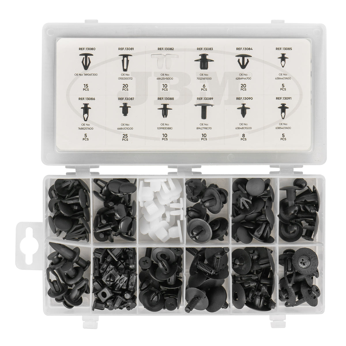 ASSORTIMENTO CLIP DI FISSAGGIO PER NISSAN 139 PEZZI | 52894