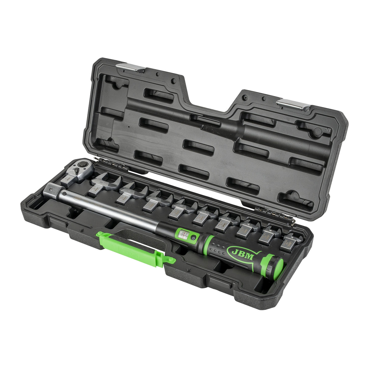 CHIAVE DINAMOMETRICA 1/2" 40?200 NM CON TESTE INTERCAMBIABILI | 52913