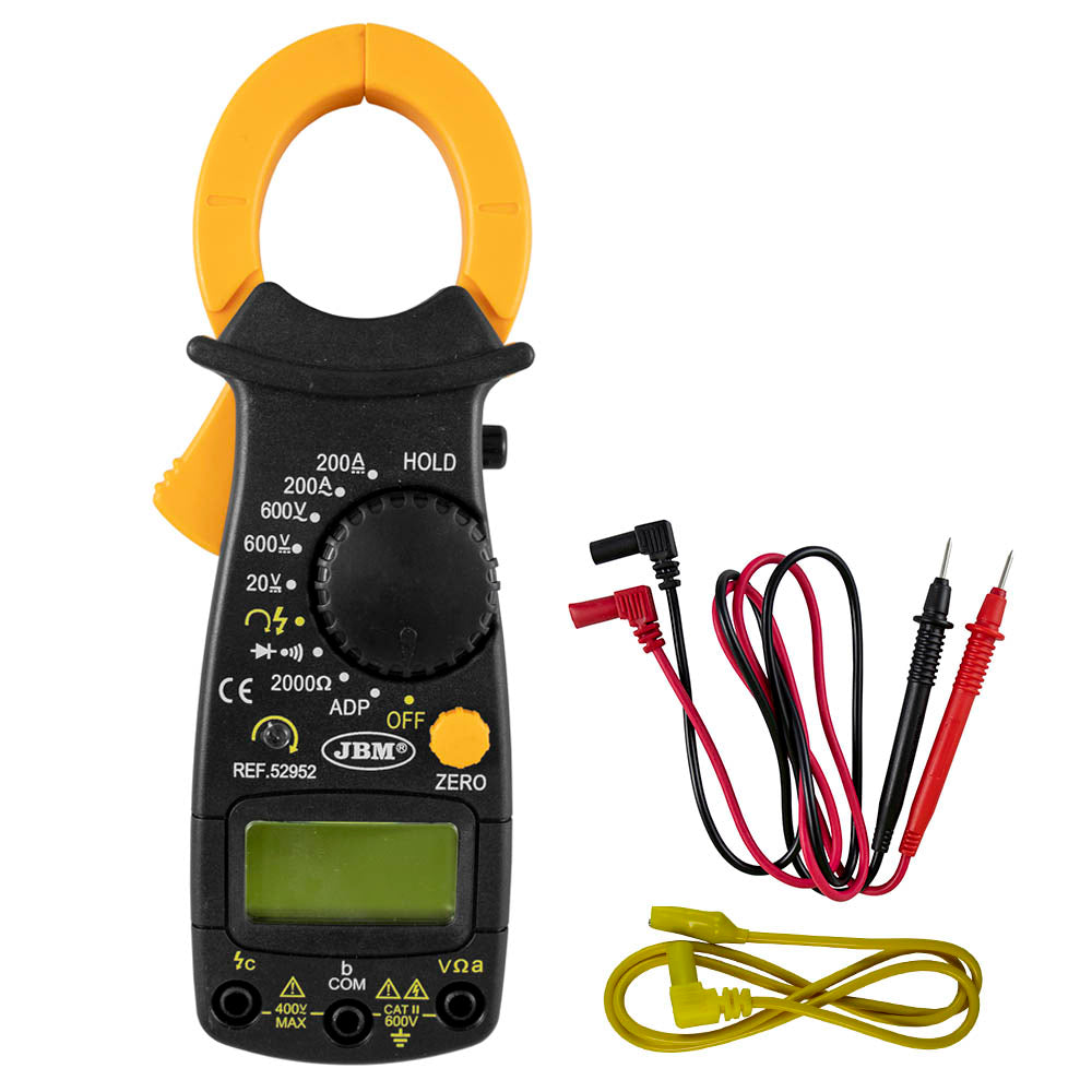 MULTIMETRO CON PINZA AMPEROMETRICA PROFESSIONALE | 52952