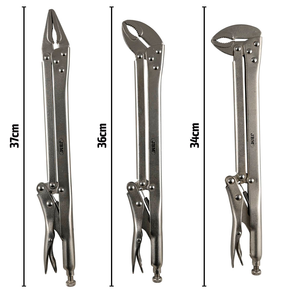 SET DI 3 PINZE AUTOBLOCCANTI SUPERLUNGHE | 52982