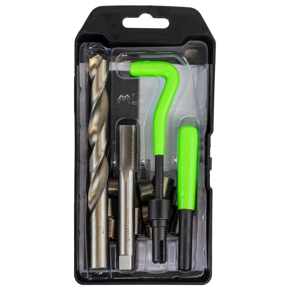 SET DI RIPARAZIONE FILETTI CON INSERTI HELICOIL M14X1,25-53041