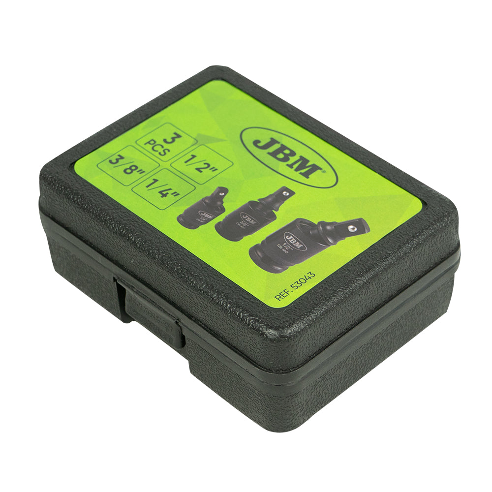 SET DI 3 BUSSOLE PNEUMATICHE CON DOPPIA POSIZIONE (FISSO/ARTICOLATO)-53043