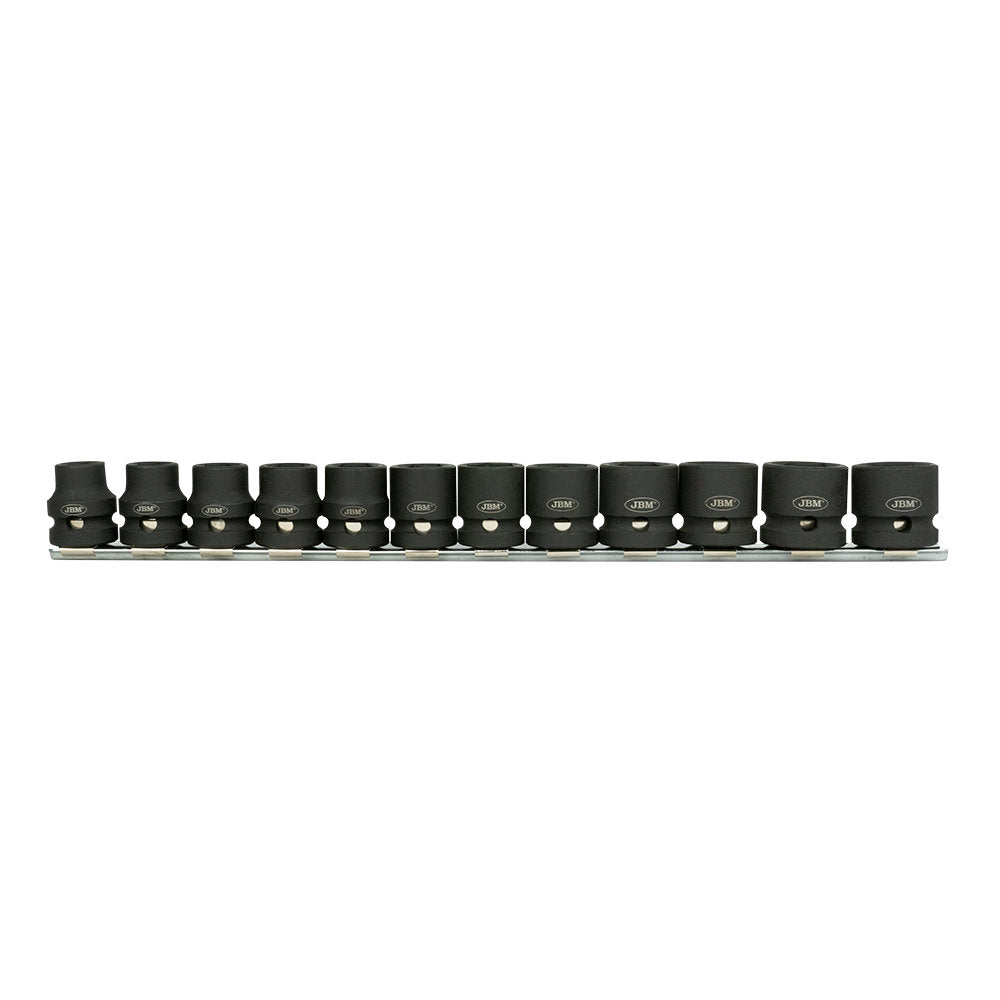 SET DI 12  BUSSOLE PNEUMATICHE DI 1/2" ESAGONALE  PROFILO BASSO | 53060
