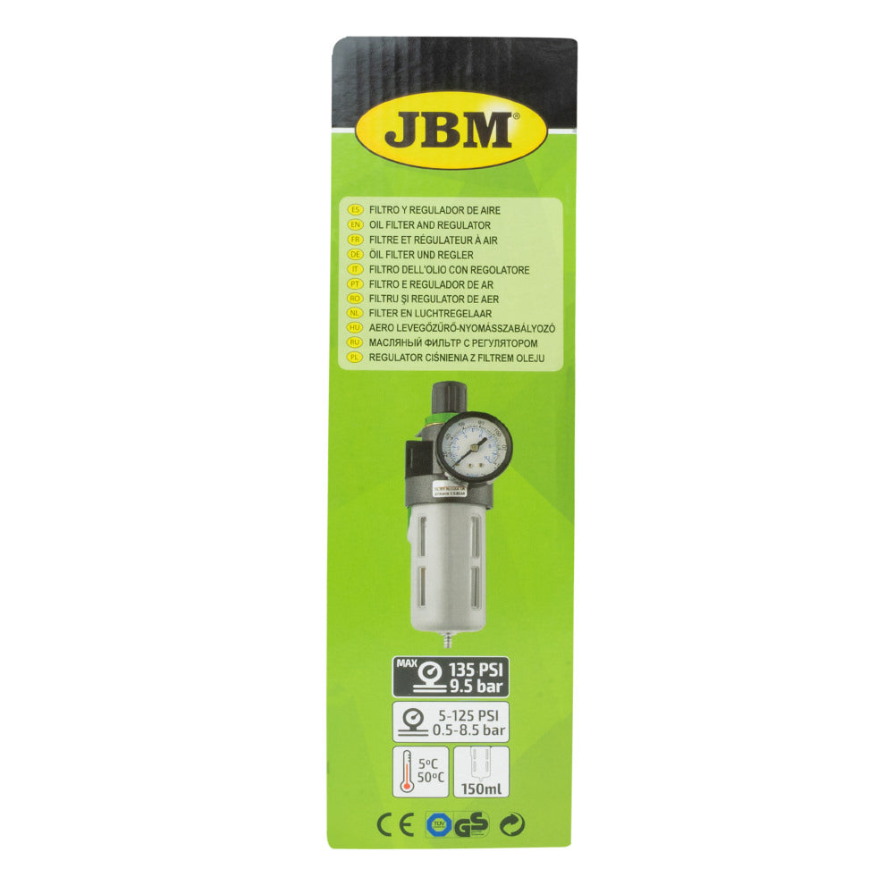 FILTRO DELL OLIO CON REGOLATORE 1/4" | 53063