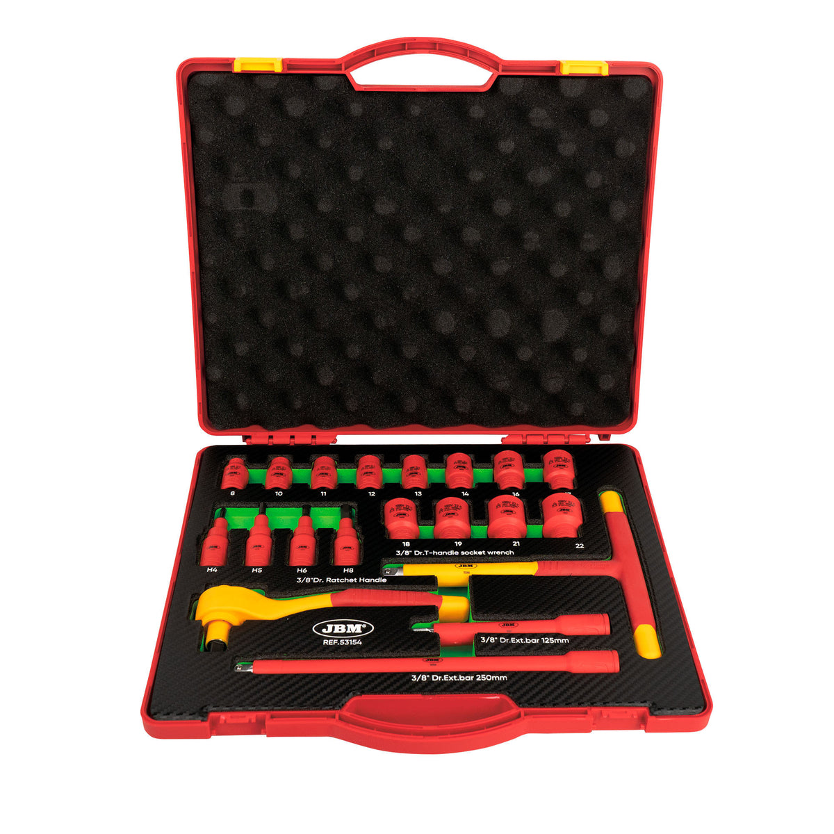 VALIGETTA DI UTENSILI ISOLATI 20 PEZZI DA 3/8" | 53154