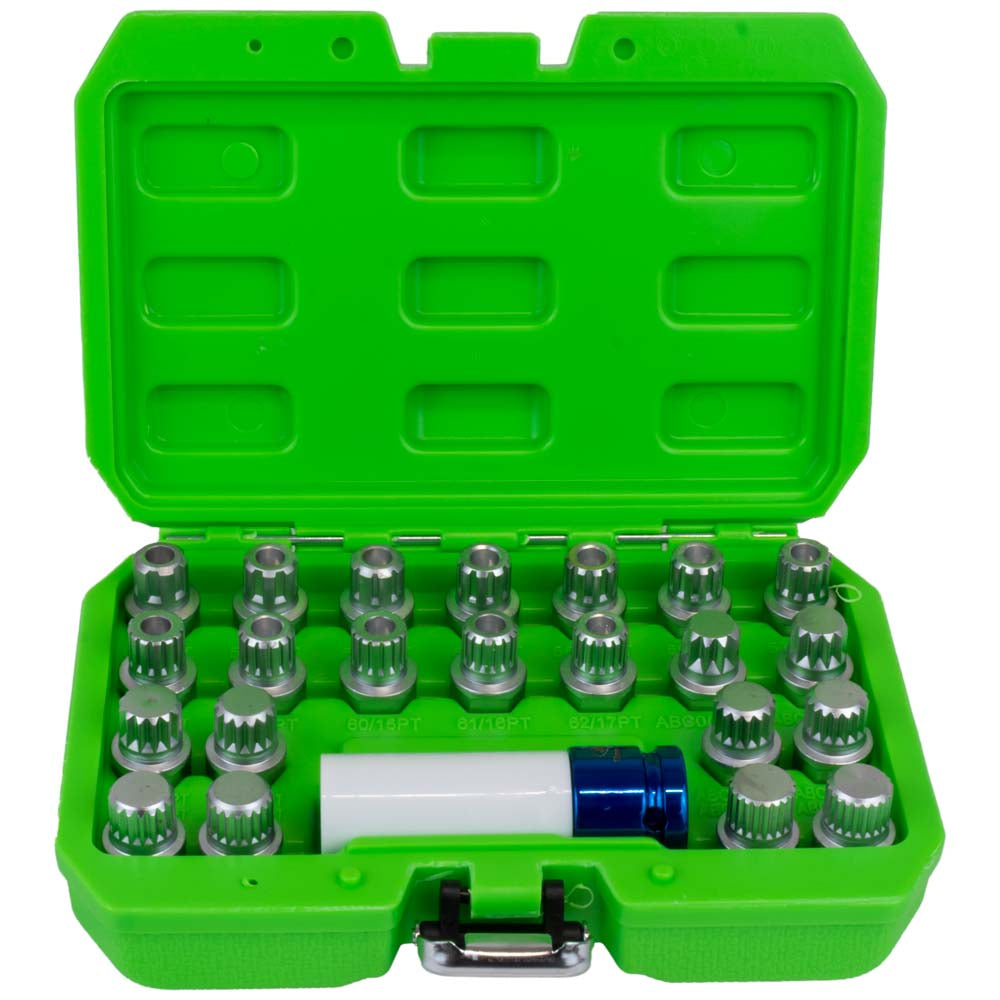 SET DI BUSSOLE PER RIMUOVERE LE VITI DI SICUREZZA VW | 53207