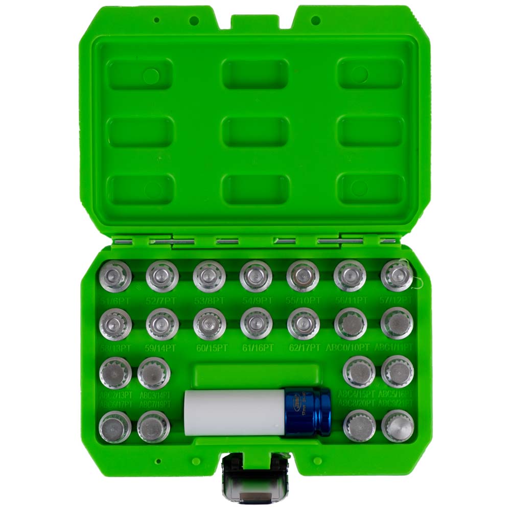 SET DI BUSSOLE PER RIMUOVERE LE VITI DI SICUREZZA VW | 53207