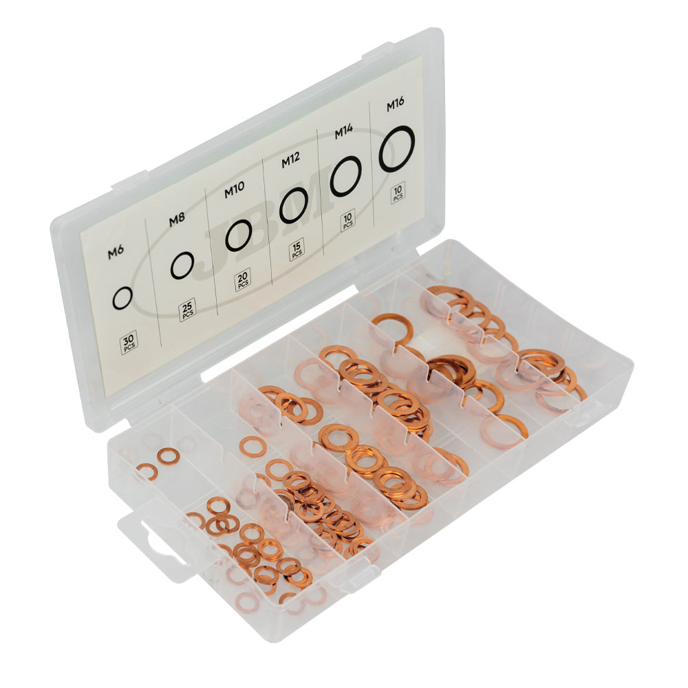 ASSORTIMENTO DI RONDELLE IN RAME | 53353
