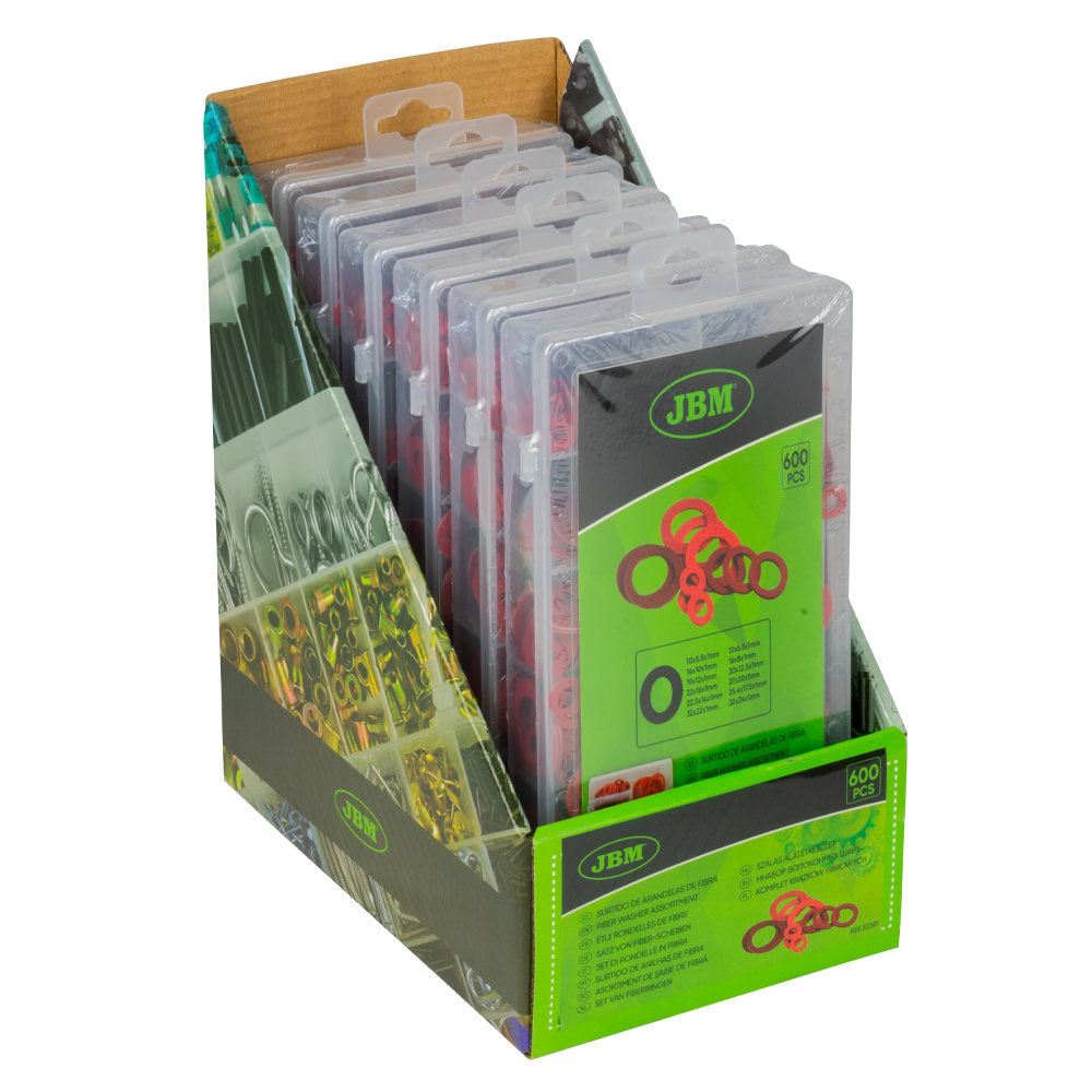 ORGANIZER DI RONDELLE IN FIBRA 600 PZ | 53381