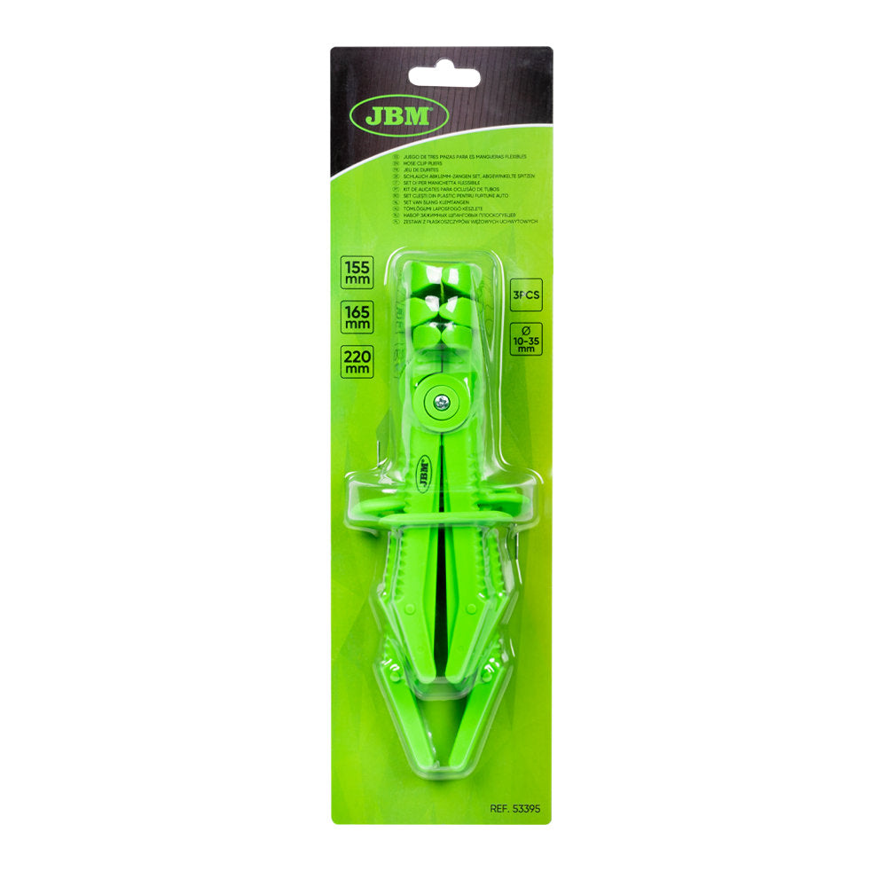 SET DI 3 PINZE PER MANICHETTA FLESSIBILE | 53395