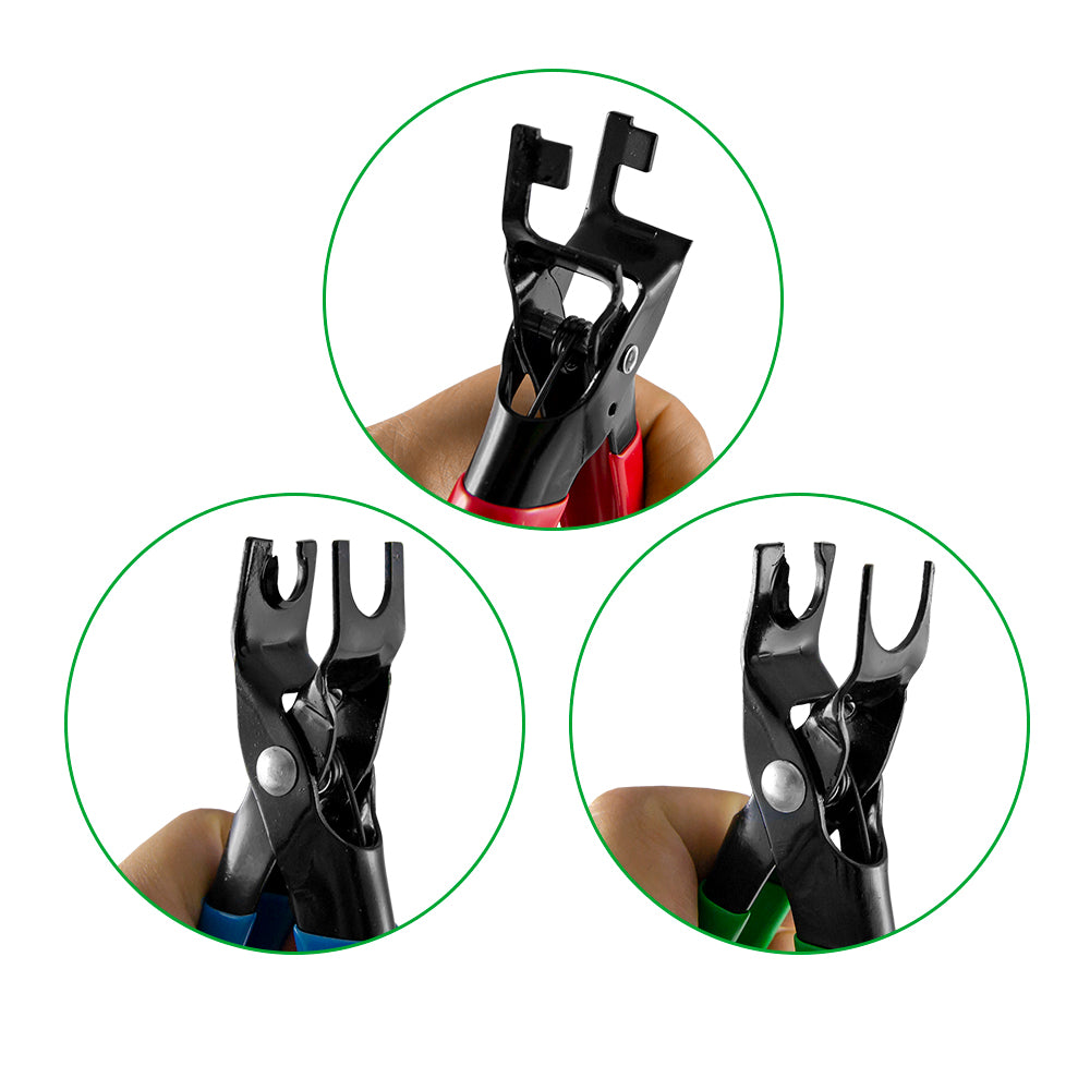 53445-SET DI PINZE PIATTE PER SCOLLEGARE TUBO DEL CARBURANTE
