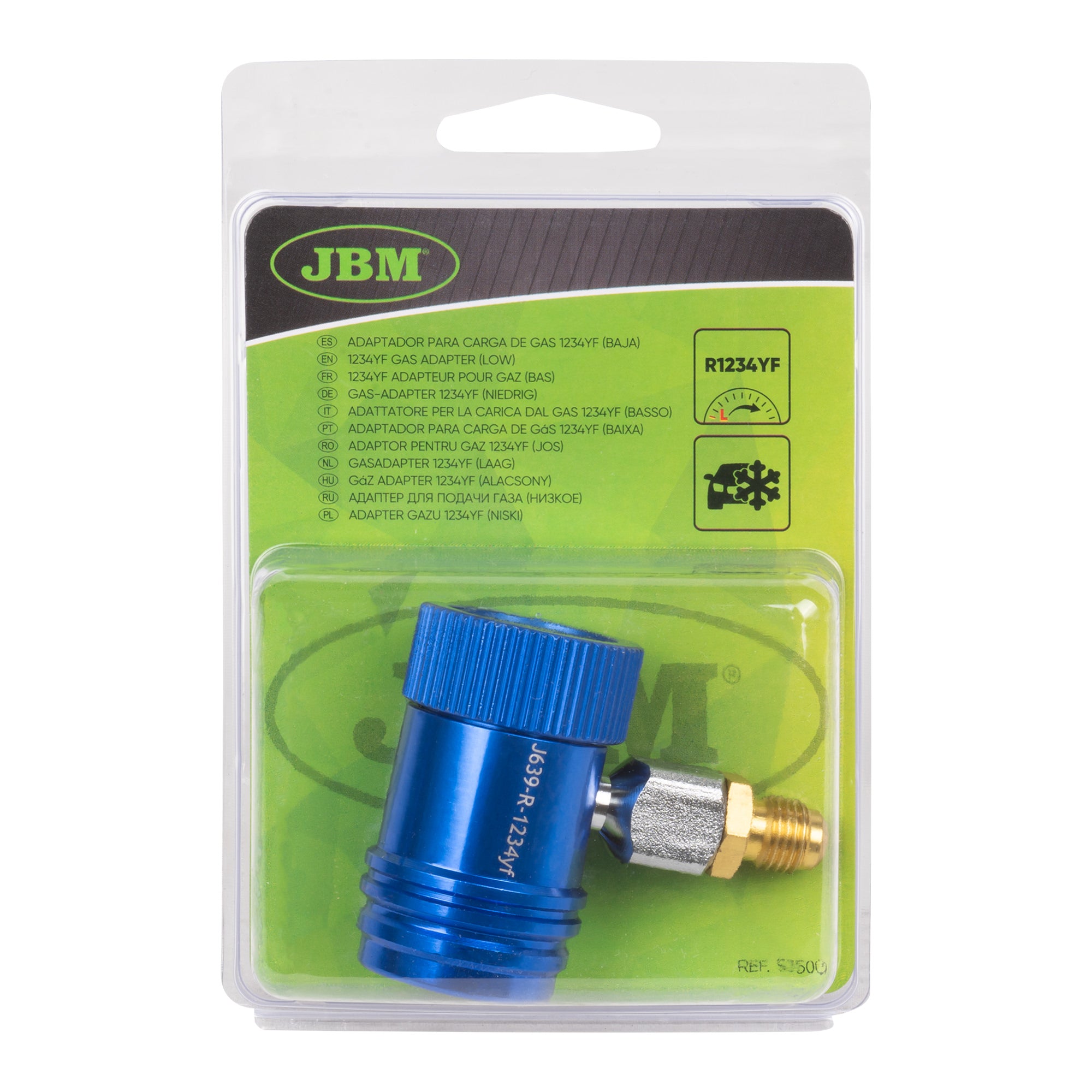 53500-ADATTATORE PER LA CARICA DAL GAS 1234YF (BASSO)