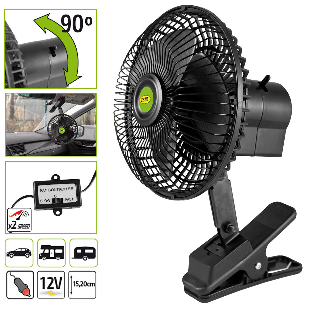 VENTILATORE PER AUTO - 12 V | 53543